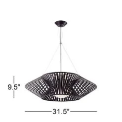 Possini Euro Design Planet Black Large Pendant Light 31 1/2" Wide Mid Century Modern White Glass For Dining Room House Foyer Kitchen Island Entryway 15 Possini Euro Design Planet Black Large Pendant Light 31 1/2" Wide Mid Century Modern White Glass For Dining Room House Foyer Kitchen Island Entryway -Selected Home Furnishings Store GUEST 00af8dfe bea5 4967 a791 2ff4c5e8b080