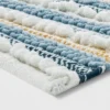 20"x32" Textured Bath Rug Aqua - Opalhouse™