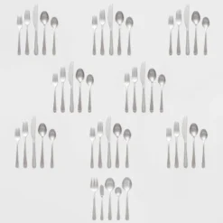 45pc Harrington Flatware Set Silver - Threshold™ 6 45pc Harrington Flatware Set Silver - Threshold™ -Selected Home Furnishings Store GUEST 014afb64 117b 4392 b63f f9512793ab79
