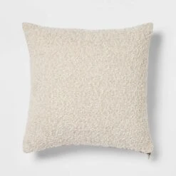 Woven Boucle Square Throw Pillow With Exposed Zipper - Threshold™ 11 Woven Boucle Square Throw Pillow With Exposed Zipper - Threshold™ -Selected Home Furnishings Store GUEST 0156fdc5 10c3 4229 91f3 7cd04c3990d7