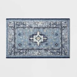 Vintage Persian Medallion Kitchen Rug Blue - Threshold™ 10 Vintage Persian Medallion Kitchen Rug Blue - Threshold™ -Selected Home Furnishings Store GUEST 025b5f6d 8461 43cc b2bd 68ea68432beb