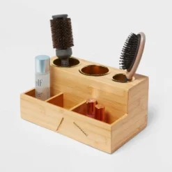 12" X 7" X 6" Bamboo Hair Tools Organizer With 5pc Magnets - Brightroom™ 7 12" X 7" X 6" Bamboo Hair Tools Organizer With 5pc Magnets - Brightroom™ -Selected Home Furnishings Store GUEST 037fa776 5869 4dee 8186 ef33ca2baf73