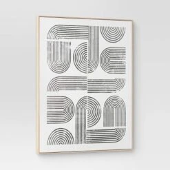 45" X 55" Line Art I Framed Kraft Wall Canvas - Threshold™ 6 45" X 55" Line Art I Framed Kraft Wall Canvas - Threshold™ -Selected Home Furnishings Store GUEST 049ef745 7339 4361 9994 803a96f529d8