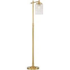 Possini Euro Design Kinsey Modern Downbridge Floor Lamp 67" Tall Warm Brass Metal Stone Pattern Glass Shade For Living Room Reading Bedroom Office 15 Possini Euro Design Kinsey Modern Downbridge Floor Lamp 67" Tall Warm Brass Metal Stone Pattern Glass Shade For Living Room Reading Bedroom Office -Selected Home Furnishings Store GUEST 04fcb54f 8f9c 40c0 befd 7eac12bb7433