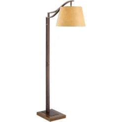 Franklin Iron Works Rustic Farmhouse Arc Floor Lamp With USB Port 60" Tall Bronze Downbridge Faux Leather Empire Shade For Living Room Reading Bedroom 16 Franklin Iron Works Rustic Farmhouse Arc Floor Lamp With USB Port 60" Tall Bronze Downbridge Faux Leather Empire Shade For Living Room Reading Bedroom -Selected Home Furnishings Store GUEST 051687dc fb93 46fb 83cc 2163974cc378