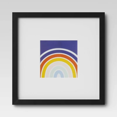 Set Of 9 Gallery Frame Set 10" X 10" Matted To 5" X 5" Black - Room Essentials™ 7 Set Of 9 Gallery Frame Set 10" X 10" Matted To 5" X 5" Black - Room Essentials™ - Image 5