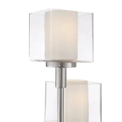 Possini Euro Design Modern Tree Floor Lamp With USB Charging Port 4-Light 72" Tall Brushed Nickel Glass Shade Living Room Reading 11 Possini Euro Design Modern Tree Floor Lamp With USB Charging Port 4-Light 72" Tall Brushed Nickel Glass Shade Living Room Reading -Selected Home Furnishings Store GUEST 07710bfc 3512 472b ada0 3d74c74df3b7