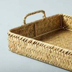 36" Extra-Large Natural Woven Basket Tray - Hearth & Hand™ With Magnolia 7 36" Extra-Large Natural Woven Basket Tray - Hearth & Hand™ With Magnolia -Selected Home Furnishings Store GUEST 083542f0 e041 4044 94a4 4e728bb306d1