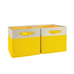 2pc Kids' 10.5" Two-Toned Folding Storage Bin Set - RiverRidge Home 33 2pc Kids' 10.5" Two-Toned Folding Storage Bin Set - RiverRidge Home -Selected Home Furnishings Store GUEST 09b3658e 575d 42cb af18 bd012e024ff2