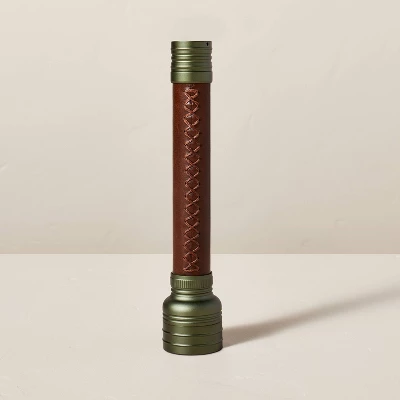 LED Flashlight Green/Brown - Hearth & Hand™ With Magnolia 4 LED Flashlight Green/Brown - Hearth & Hand™ With Magnolia - Image 2
