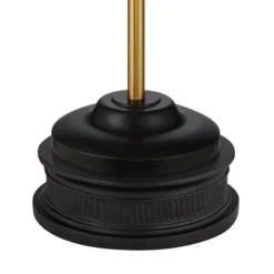 Possini Euro Design Roxie Modern Floor Lamp With Riser 65 1/2" Tall Brass Black Metal Sheer Linen Double Drum Shade For Living Room Bedroom Office 12 Possini Euro Design Roxie Modern Floor Lamp With Riser 65 1/2" Tall Brass Black Metal Sheer Linen Double Drum Shade For Living Room Bedroom Office -Selected Home Furnishings Store GUEST 0b185cbb 7e34 493c 9478 2e60a5f99aa0