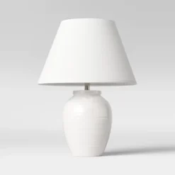 Turned Ceramic Table Lamp White - Threshold™ 11 Turned Ceramic Table Lamp White - Threshold™ -Selected Home Furnishings Store GUEST 0c5fcf73 910a 479f a8ce c7fb931048d7