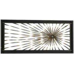 Metal Sunburst Coiled Ribbon Wall Decor With Black Frame Gold - Olivia & May 18 Metal Sunburst Coiled Ribbon Wall Decor With Black Frame Gold - Olivia & May -Selected Home Furnishings Store GUEST 0ccf284c 03f6 4752 bd77 d985fc001e98