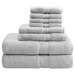 8pc Cotton Bath Towel Set 30 8pc Cotton Bath Towel Set -Selected Home Furnishings Store GUEST 0d581903 ff7b 4a8d 950d 29e3ef539f71