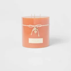 Ribbed Pillar Pumpkin Spice Candle - Threshold™ 13 Ribbed Pillar Pumpkin Spice Candle - Threshold™ -Selected Home Furnishings Store GUEST 0d63d7f3 068b 4568 b0aa dd0d0ee144a9