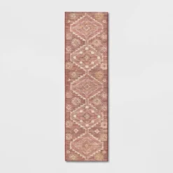 Southbury Washable Printed Diamond Persian Style Rug Rust - Threshold™ -Selected Home Furnishings Store GUEST 0dc3d757 a573 455f aead 9484994bb3bd