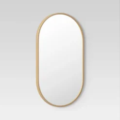 16" X 28" Metal Oval Pill Mirror - Project 62™ 9 16" X 28" Metal Oval Pill Mirror - Project 62™ -Selected Home Furnishings Store GUEST 0e66e4ac a65e 4df2 88a1 d1bf40914a90