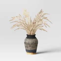 Grass Arrangement In Ceramic Pot Black - Threshold™ 10 Grass Arrangement In Ceramic Pot Black - Threshold™ -Selected Home Furnishings Store GUEST 0efded28 a1c0 4c30 b142 c93cc97829c1