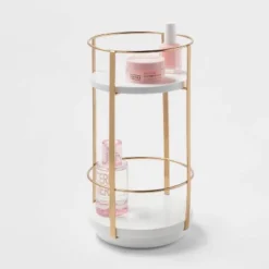 10" X 5.7" Round Metal Countertop Turntable Brass - Brightroom™ 7 10" X 5.7" Round Metal Countertop Turntable Brass - Brightroom™ -Selected Home Furnishings Store GUEST 0f7b8890 6df4 4606 9fa9 246d6098805b