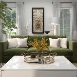 Metal Sunburst Coiled Ribbon Wall Decor With Black Frame Gold - Olivia & May 31 Metal Sunburst Coiled Ribbon Wall Decor With Black Frame Gold - Olivia & May -Selected Home Furnishings Store GUEST 10139597 2d7b 447e 99d4 adcaad6a4398