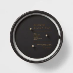 15oz Ceramic Jar 3-Wick Black Label Ginger Black Tea Candle - Threshold™ 7 15oz Ceramic Jar 3-Wick Black Label Ginger Black Tea Candle - Threshold™ -Selected Home Furnishings Store GUEST 101513e9 4210 4604 bdb9 03938613d90c