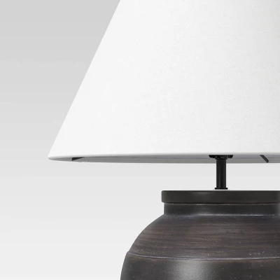 Large Ceramic Table Lamp Black - Threshold™ 5 Large Ceramic Table Lamp Black - Threshold™ - Image 3