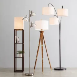 Oak Wood Tripod Floor Lamp Dark Brown - Threshold™ 19 Oak Wood Tripod Floor Lamp Dark Brown - Threshold™ -Selected Home Furnishings Store GUEST 12eb9924 86da 4a28 9eaa 3aaed057f6ef