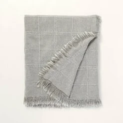 Textured Grid Lines Dobby Throw Blanket - Hearth & Hand™ With Magnolia 15 Textured Grid Lines Dobby Throw Blanket - Hearth & Hand™ With Magnolia -Selected Home Furnishings Store GUEST 1321e055 5bea 4e67 b370 4124d79481cf