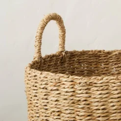 Large Twisted Seagrass Storage Basket - Hearth & Hand™ With Magnolia 7 Large Twisted Seagrass Storage Basket - Hearth & Hand™ With Magnolia -Selected Home Furnishings Store GUEST 13ac1fab 4281 45dc 8aa0 433581076183