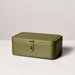 Decorative Metal Storage Box Green - Hearth & Hand™ With Magnolia 11 Decorative Metal Storage Box Green - Hearth & Hand™ With Magnolia -Selected Home Furnishings Store GUEST 13e14cf7 86df 4e7f 83b8 96fe6613459c
