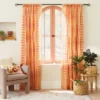 1pc Sheer Ophelia Printed Burnout Window Curtain Panel Orange - Opalhouse™ Designed With Jungalow™ 2 1pc Sheer Ophelia Printed Burnout Window Curtain Panel Orange - Opalhouse™ Designed With Jungalow™ -Selected Home Furnishings Store GUEST 1403018d 86ae 4f43 bdb8 a45381091bf1