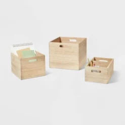 3 Compartment Light Wood Crate Natural - Brightroom™ 7 3 Compartment Light Wood Crate Natural - Brightroom™ -Selected Home Furnishings Store GUEST 1433e760 ccd4 4d74 8b8b fdcc848f7469