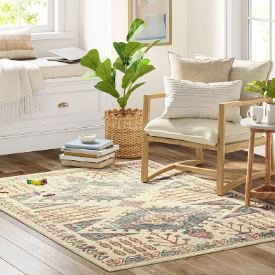 Albany Double Diamond Center Medallion Persian Style Rug - Threshold™ 3 Albany Double Diamond Center Medallion Persian Style Rug - Threshold™