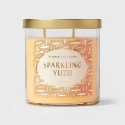 Lidded Glass Jar Candle Sparkling Yuzu - Opalhouse™ 9 Lidded Glass Jar Candle Sparkling Yuzu - Opalhouse™ -Selected Home Furnishings Store GUEST 18fdf501 b6b7 4c07 9045 290aa3a8a15a