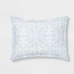 7pc Medallion Comforter Bedding Set With Sheets Blue - Threshold™ 10 7pc Medallion Comforter Bedding Set With Sheets Blue - Threshold™ -Selected Home Furnishings Store GUEST 1b3805ea 46f0 414b 99d5 1915257d6441