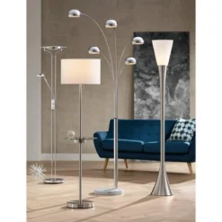 Possini Euro Design Infini Mid Century Modern Arc Floor Lamp 78" Tall Chrome 5 Light Swivel Dome Shades For Living Room Reading Bedroom Office House 17 Possini Euro Design Infini Mid Century Modern Arc Floor Lamp 78" Tall Chrome 5 Light Swivel Dome Shades For Living Room Reading Bedroom Office House -Selected Home Furnishings Store GUEST 1b82715a 7bee 4419 9af3 406a6342b315