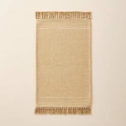 Patterned Border Stripe Area Rug Khaki - Hearth & Hand™ With Magnolia 12 Patterned Border Stripe Area Rug Khaki - Hearth & Hand™ With Magnolia -Selected Home Furnishings Store GUEST 1e74ead5 c518 4647 ad06 90bb279f3326