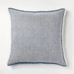 Oversized Reversible Linen Square Throw Pillow With Frayed Edges - Threshold™ Designed With Studio McGee 14 Oversized Reversible Linen Square Throw Pillow With Frayed Edges - Threshold™ Designed With Studio McGee -Selected Home Furnishings Store GUEST 203bd06b aca7 4221 8c6f 8e72bb86ebc1