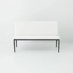 Cushioned Metal Outdoor Loveseat - Cream/Black - Hearth & Hand™ With Magnolia 10 Cushioned Metal Outdoor Loveseat - Cream/Black - Hearth & Hand™ With Magnolia -Selected Home Furnishings Store GUEST 21debab5 886a 4bb4 b2ba eae51b4f1e72