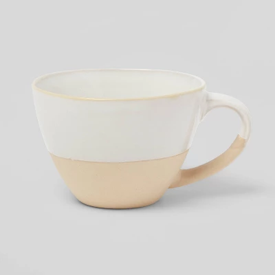 16pc Stoneware Wethersfield Dinnerware Set White - Threshold™ 7 16pc Stoneware Wethersfield Dinnerware Set White - Threshold™ - Image 5