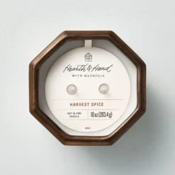 Octagonal Ceramic Harvest Spice Fall Jar Candle Metallic Bronze - Hearth & Hand™ With Magnolia 8 Octagonal Ceramic Harvest Spice Fall Jar Candle Metallic Bronze - Hearth & Hand™ With Magnolia -Selected Home Furnishings Store GUEST 25595fb8 85fc 4bb6 b060 62e47b9cdce6