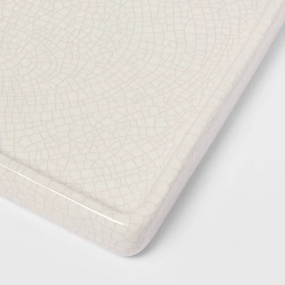 Vanity Tray Crackle Cream - Threshold™ 4 Vanity Tray Crackle Cream - Threshold™ - Image 2