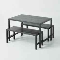3pc Kids' Metal Outdoor Table Set - Dark Gray - Hearth & Hand™ With Magnolia 10 3pc Kids' Metal Outdoor Table Set - Dark Gray - Hearth & Hand™ With Magnolia -Selected Home Furnishings Store GUEST 2798b6cf b9cf 4c4d 9e4a 4dc5f56ffc6d