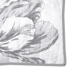 Standard Merian Tulip Sham Gray/White - New York Botanical Garden 7 Standard Merian Tulip Sham Gray/White - New York Botanical Garden -Selected Home Furnishings Store GUEST 2a0969f6 f03d 4f8d a7e3 c6c148601a45