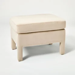 Bellfield Fully Upholstered Ottoman - Threshold™ Designed With Studio McGee -Selected Home Furnishings Store GUEST 2a370d06 e4b4 4713 8a83 7c6f64112654