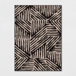 Abstract Lines Rug Black/Tan - Threshold™ 10 Abstract Lines Rug Black/Tan - Threshold™ -Selected Home Furnishings Store GUEST 2b3b14d6 1781 4d26 a5bb 3e2956f51323