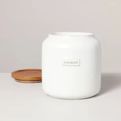 Dry Goods Stoneware Canister With Wood Lid Cream/Brown - Hearth & Hand™ With Magnolia 10 Dry Goods Stoneware Canister With Wood Lid Cream/Brown - Hearth & Hand™ With Magnolia -Selected Home Furnishings Store GUEST 2dd49631 52f2 4c1d bf2e 9ec687508552