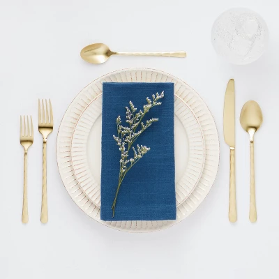 20pc Cherryfield Champagne Flatware Set - Threshold™ 3 20pc Cherryfield Champagne Flatware Set - Threshold™