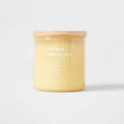 Wellness Jar Citrus And White Oak Candle Yellow - Threshold™ 15 Wellness Jar Citrus And White Oak Candle Yellow - Threshold™ -Selected Home Furnishings Store GUEST 2ed91f4f 6994 434b 8b99 5124507b0825