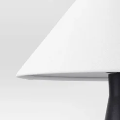 Ceramic Table Lamp With Tapered Shade Black (Includes LED Light Bulb) - Threshold™ 7 Ceramic Table Lamp With Tapered Shade Black (Includes LED Light Bulb) - Threshold™ -Selected Home Furnishings Store GUEST 2f5353b0 5f4d 45e5 8276 0f240a50e418